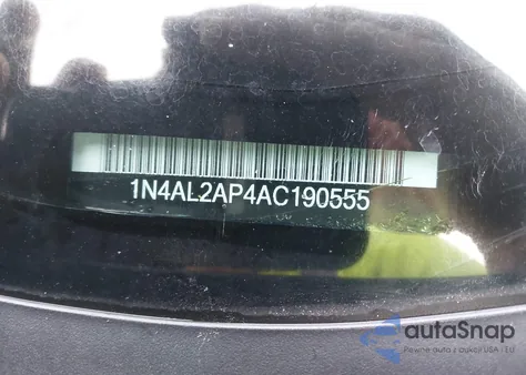 2010 Nissan Altima 2.5 S from USA, damaged, VIN 1N4AL2AP4AC190555